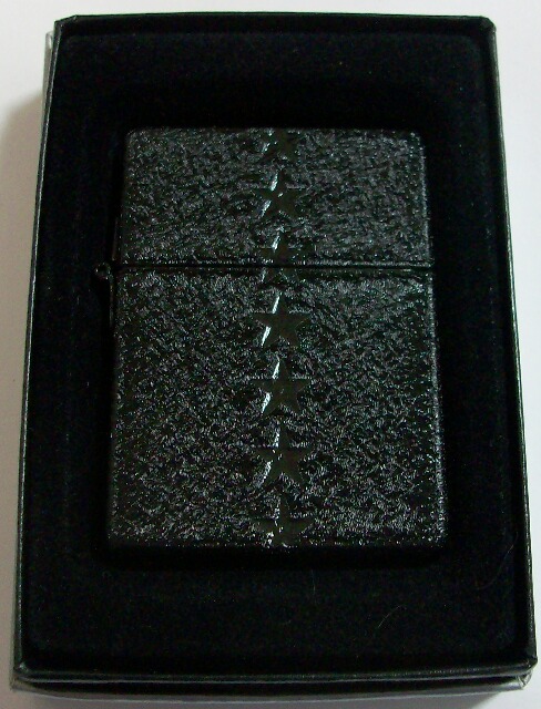 JT セブンスター！黒七連 １９３５モデル！ブラック・クラックル ZIPPO！新品 - ジッポーパーク Zippopark