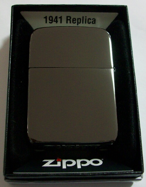 画像: ★１９４１ 黒！ブラックチタン 鏡面！★インサイドは・・GOLD！２００５年８月 ZIPPO！新品