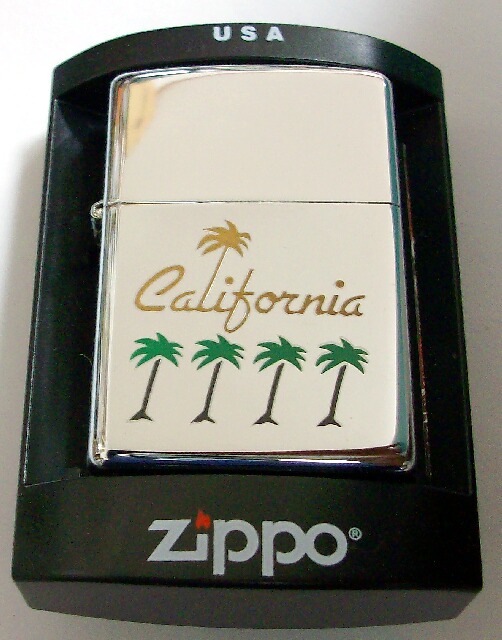 画像: ☆California Palm tree！カリフォル二ア 椰子の木 ２００２年１２月 USA限定 ＃２５０ ZIPPO！新品