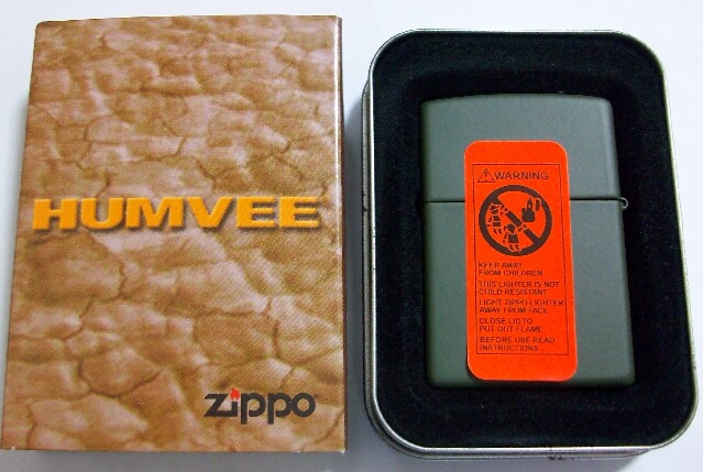 画像: ★ＨＵＭＶＥＥ！ハンヴィー 高機動多用途装輪車両 ２００５年 USA ZIPPO！新品B