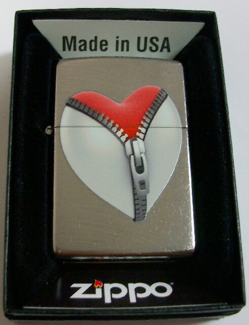 画像1: ★米国ジッポー社　お洒落な・・ZIP HEART！ジッパー ２０１２年 Chrome Arch Zippo！新品