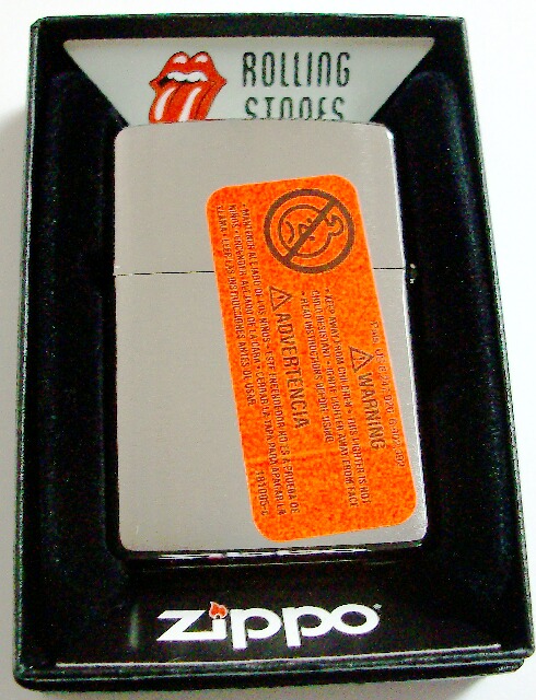 画像: ☆ローリング・ストーンズ！ROLLING STONES ２０１２年 ZIPPO！新品４