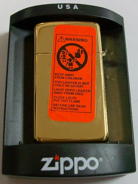 画像: ブルーノート！Blue Note NewYork店 スリム Gold ２００３ ZIPPO！新品