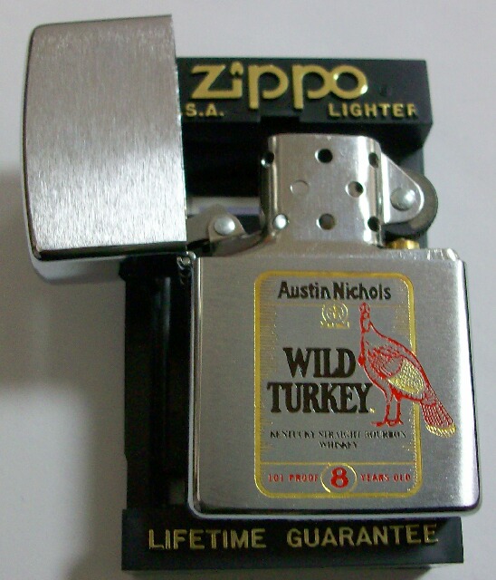 ☆１９９８年！ワイルド・ターキー Austin Nichols ８年 ZIPPO！新品