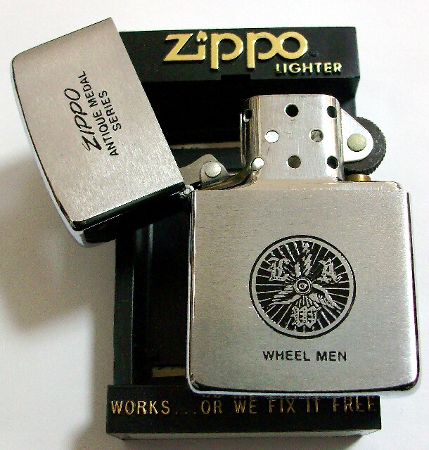 画像: １９８６年１２月　ＡＮＴＩＱＵＥ　MEDAL  ＳＥＲＩＥＳ ＃２００　ZIPPO！新品その１