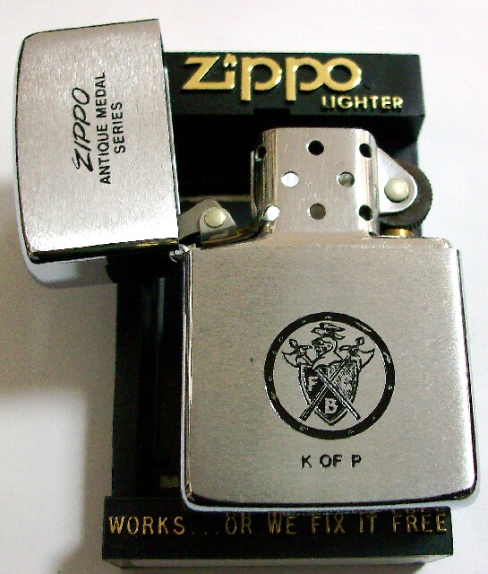 画像: １９８７年１月　ＡＮＴＩＱＵＥ　MEDAL  ＳＥＲＩＥＳ ＃２００　ZIPPO！新品その２