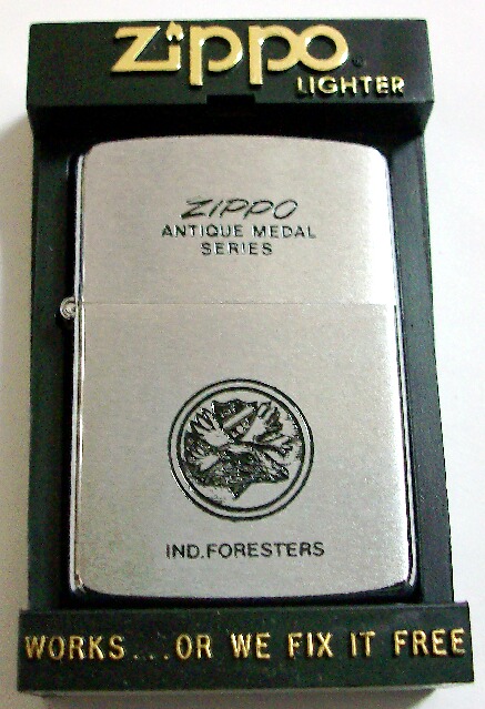 画像1: １９８７年２月　ＡＮＴＩＱＵＥ　MEDAL  ＳＥＲＩＥＳ ＃２００　ZIPPO！新品