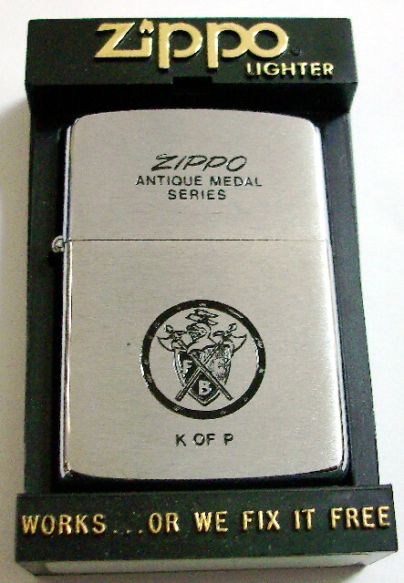 画像1: １９８７年１月　ＡＮＴＩＱＵＥ　MEDAL  ＳＥＲＩＥＳ ＃２００　ZIPPO！新品その２