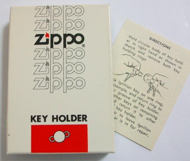 画像: ★１９８０年代　ZIPPO社　２２金ゴールドプレート　KEY HOLDER！未使用品D