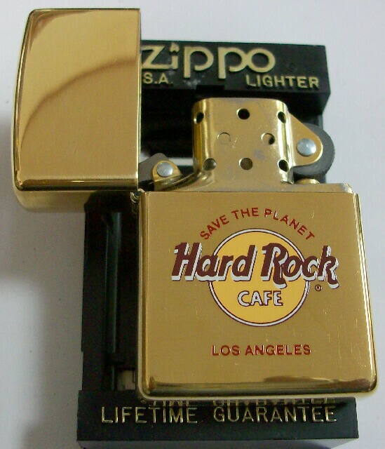 画像: ★HRC！LOS ANGELES ロス・アンジェルス店 １９９８年 Solid Brass ZIPPO！新品