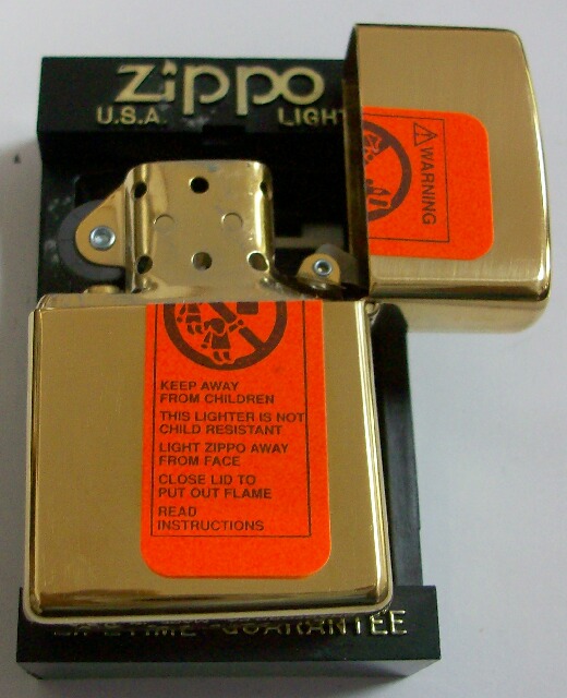 画像: ★HRC！LOS ANGELES ロス・アンジェルス店 １９９８年 Solid Brass ZIPPO！新品