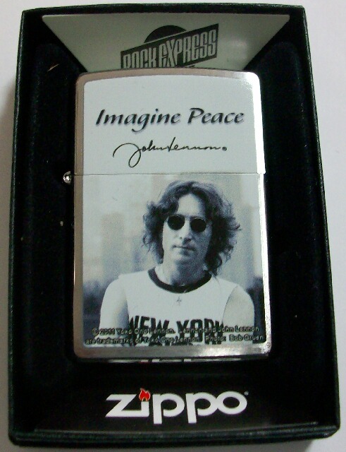 画像1: ☆THE BEATLES！ジョン・レノン John Lennon イマジン USA ２０１３年 ZIPPO！新品