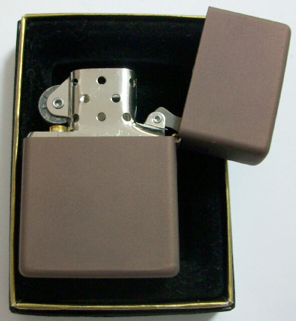 画像: ソリッドチタン！ＳＯＬＩＤ　ＴＩＴＡＮＩＵＭ　２００１　Ｐｒｏｔｏ Ｔｙｐｅ　ブラウン　Ｚｉｐｐｏ！未使用品。 