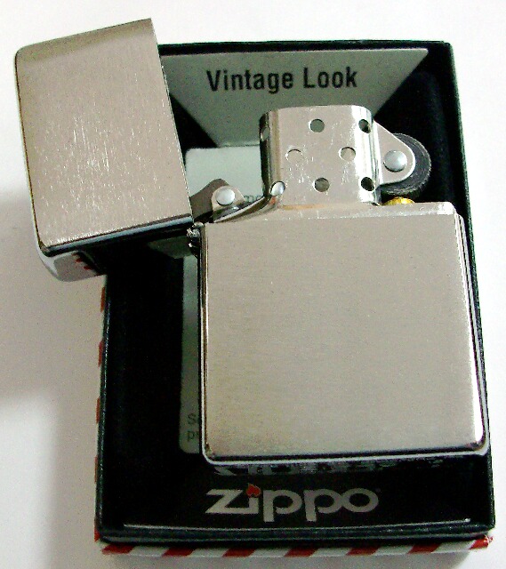 画像: ★★＃２３０ＣＣ　Ｖｉｎｔａｇｅ　Ｂｒｕｓｈｅｄ　Ｃｈｒｏｍｅ　Wライン無し ＺＩＰＰＯ！新品