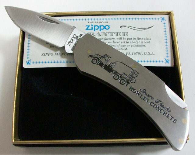 画像: 米国ZIPPO社 ポ゜ケットナイフ！企業ノベルティ Pocket Knife 新品