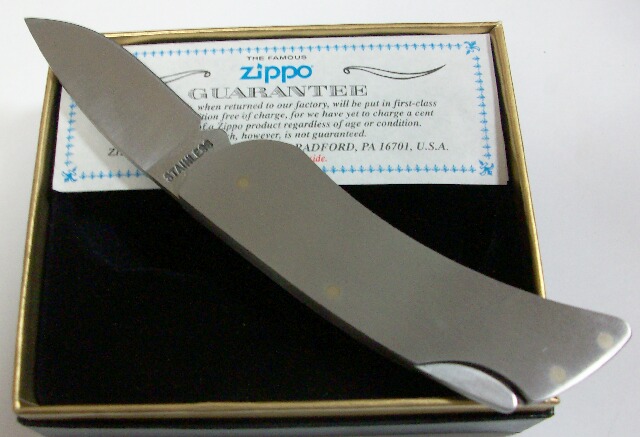 画像: 米国ZIPPO社 ポ゜ケットナイフ！企業ノベルティ Pocket Knife 新品