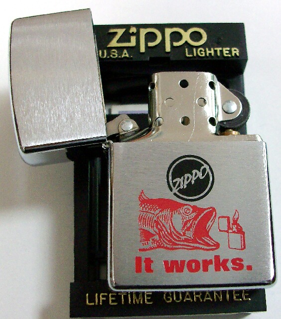 画像: ☆ZIPPO スピリッツ！オールドデザイン １９９８年５月 ＃２００ It works Zippo！新品
