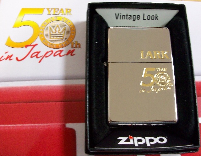 50周年記念LARK zippoライター