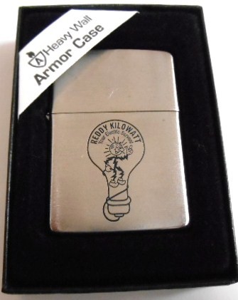 画像: ★限定５０個！レディ・キロワット ！２００８年 復刻 REDDY KILOWATT Armor Zippo！新品B