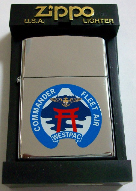 ☆米海軍 USS！COMMANDER FLEET AIR WESTPAC １９９８年 ZIPPO 新品