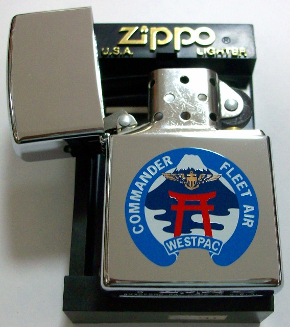 ☆米海軍 USS！COMMANDER FLEET AIR WESTPAC １９９８年 ZIPPO 新品