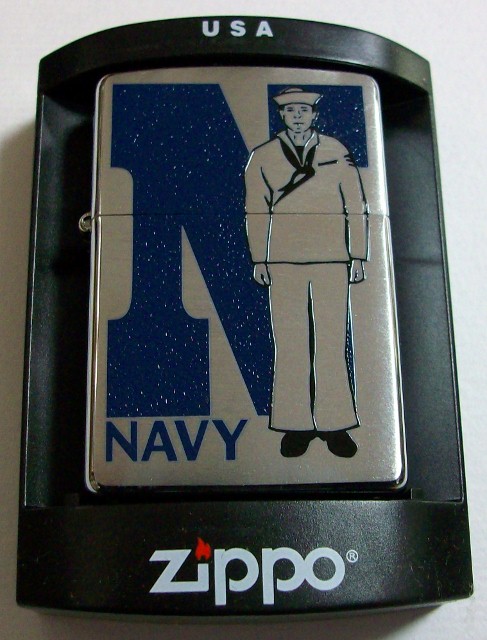 画像1: ★米軍！US NAVY 海軍 ２００７年 ＃２００ USA ZIPPO！新品