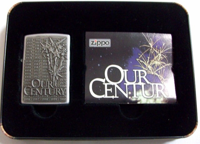 ☆OUR CENTURY！ZIPPO社 ２０００年ミレニアム記念限定 ZIPPO！新品 