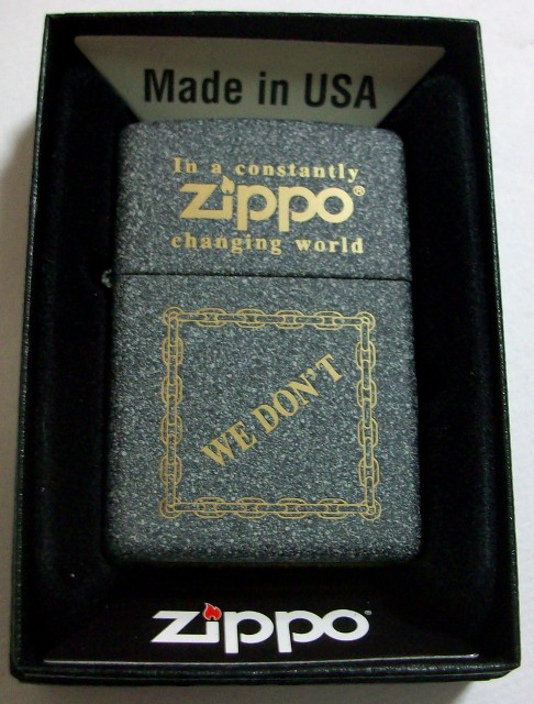 画像1: 渋い！グレー・クラッケルのような・・２０１３年　ＵＳＡ　ＺＩＰＰＯ！新品