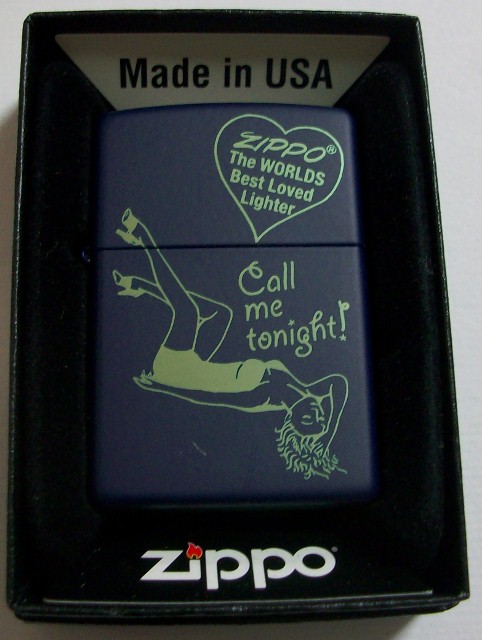 画像: ★今晩お電話下さい・・Ｃａｌｌ ｍｅ Ｔｏｎｉｇｈｔ！ＵＳＡ ネービー  ２０１３年 ＺＩＰＰＯ！新品