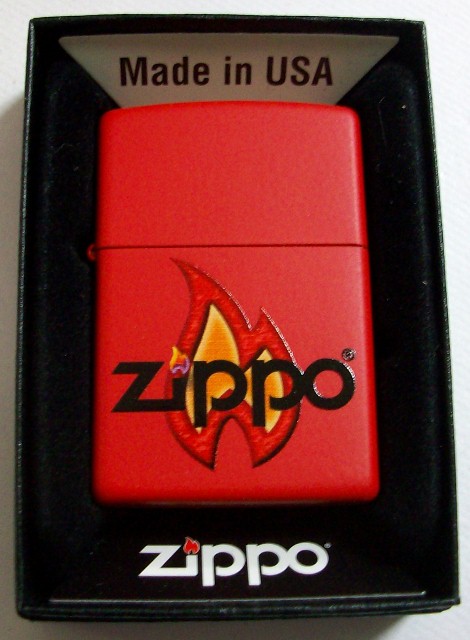 画像1: 情熱の・・赤！炎のジッポー！２０１３年　ＵＳＡ　ＲＥＤ　ＺＩＰＰＯ！新品