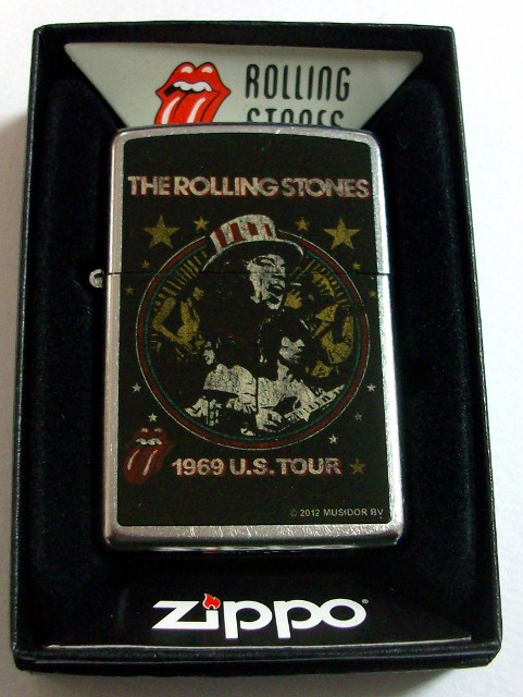 画像: ☆ローリング・ストーンズ！ROLLING STONES １９６９ TOUR ２０１３年 ZIPPO！新品