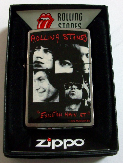 画像: ☆ローリング・ストーンズ！ROLLING STONES ＥＸＩＬＥ ＯＮ ＭＡＩＮ ＳＴ ２０１３年 ZIPPO！新品