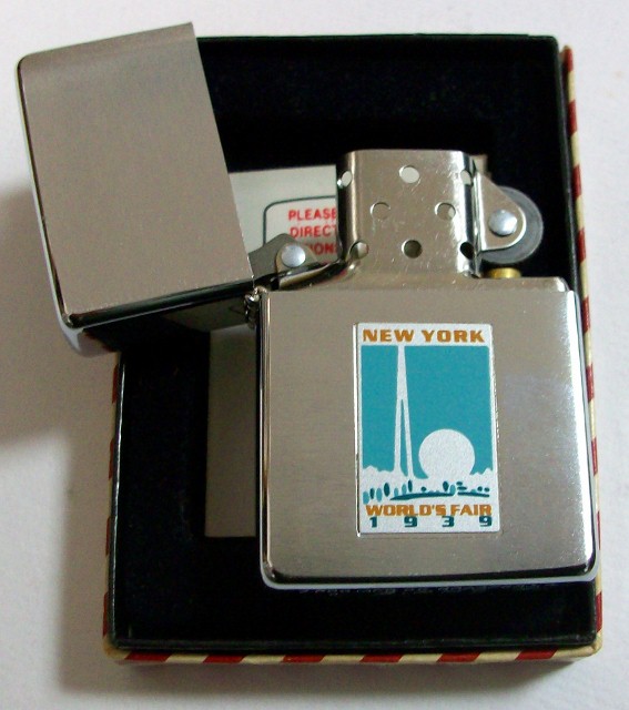 画像: ☆１９３７ レプリカ　メタリケ！ＮＹ Ｗｏｒｌｄ’ｓ ＦＡＩＲ １９９７年５月 ＺＩＰＰＯ！新品