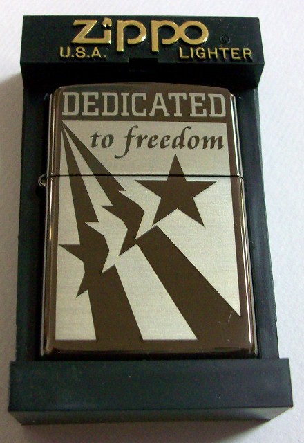 画像: ★米軍！OPERATION IRAQI FREEDOM ２００３年 ブラックアイス  ZIPPO！新品