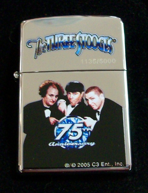 ☆３バカ大将！THE THREE STOOGES ７５周年記念 ２００５年 限定 ZIPPO