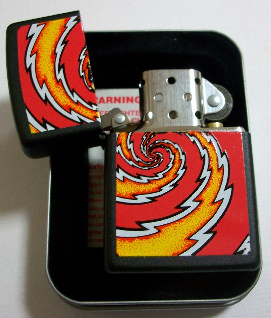 画像: ★LIGHTING TWIST！２００３年　BLACK　USA ZIPPO！新品