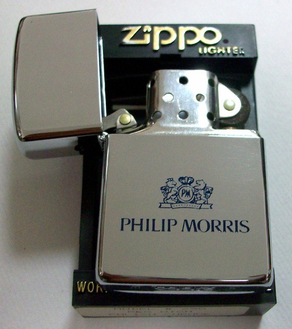 １９８８年８月 PHILIP MORRIS！フィリップ・モリス ＃２５０ ZIPPO 