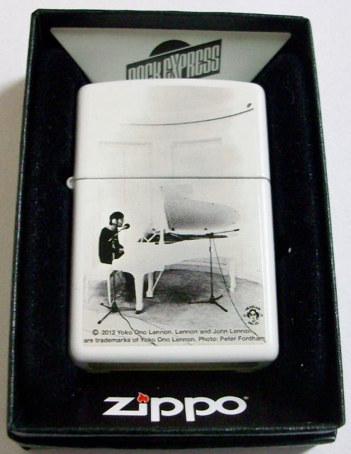 画像: ☆THE BEATLES！ジョン・レノン John Lennon ピアノ  USA ２０１３年 ZIPPO！新品