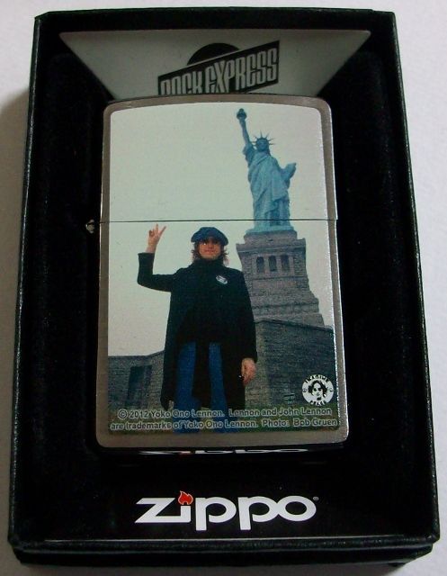 画像: ☆THE BEATLES！ジョン・レノン John Lennon 自由の女神 USA ２０１３年 ZIPPO！新品