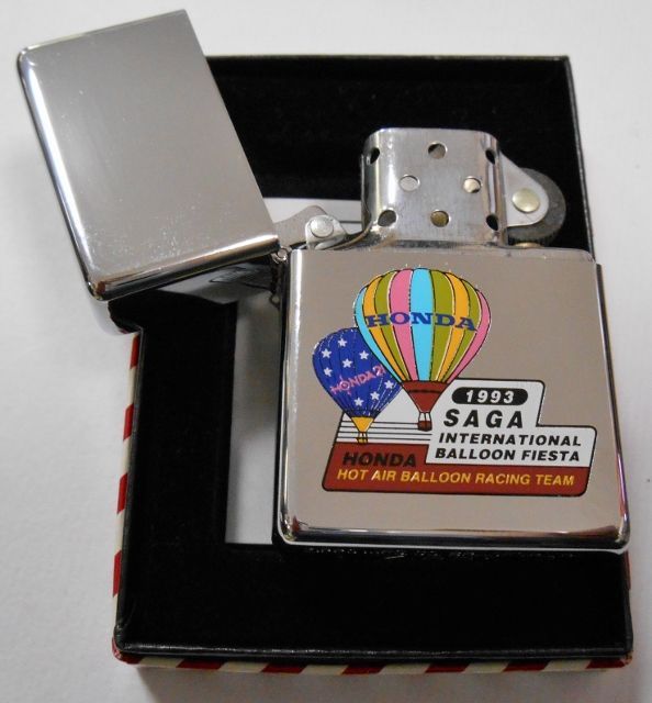 画像: HONDA HOT BALLOON RACING TEAM！１９９３年 記念 １９３７ ZIPPO！新品