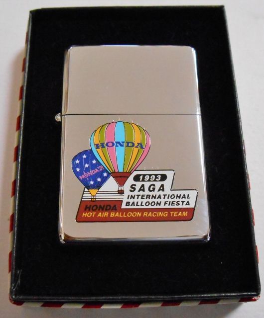 画像1: HONDA HOT BALLOON RACING TEAM！１９９３年 記念 １９３７ ZIPPO！新品