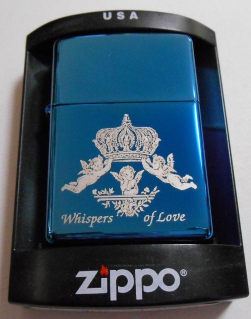 画像1: ☆米国ZIPPO社 ２００５年 Proto Model ３エンジェル Whispers of Love  Zippo！新品