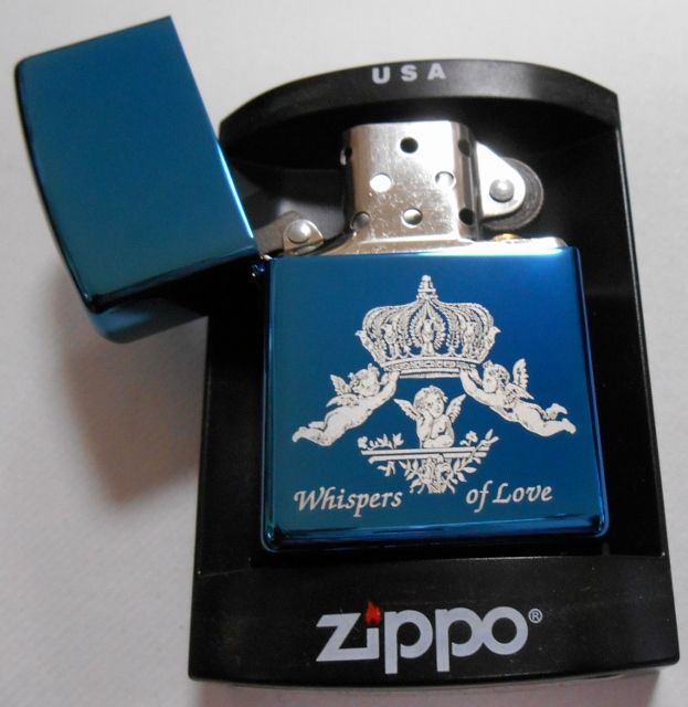 画像: ☆米国ZIPPO社 ２００５年 Proto Model ３エンジェル Whispers of Love  Zippo！新品