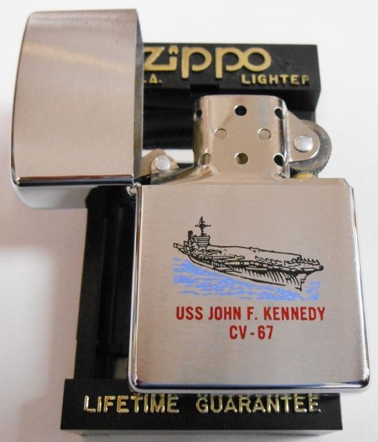 画像: ☆米海軍空母！ＵＳＳ JOHN F. KENNEDY CV-６７ ケネディ１９９９年１１月 ＺＩＰＰＯ！新品