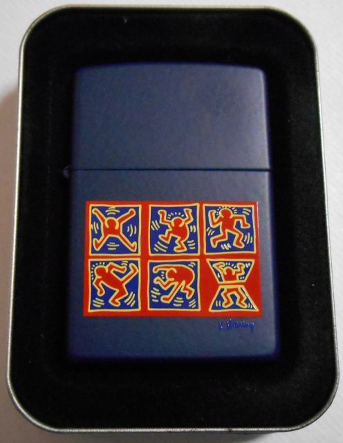 画像: ☆キース・へリング！Keith Haring　Pop Collection １９９８年 Zippo！新品B