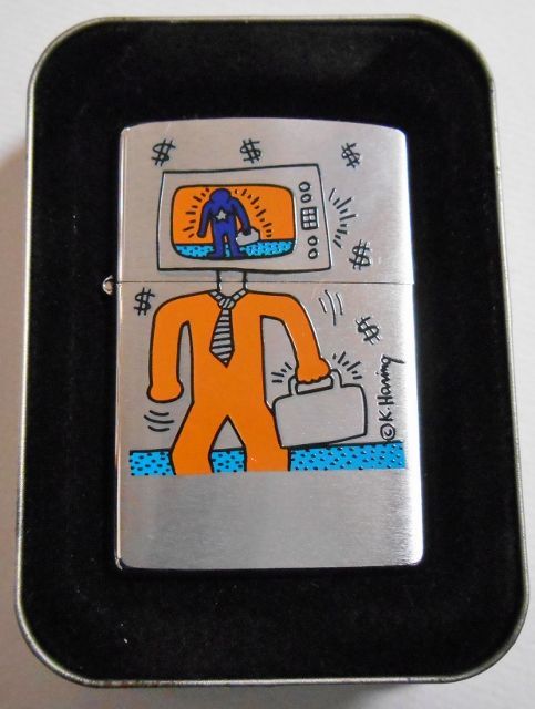 ☆キース・へリング！Keith Haring Pop Collection ２０００年 Zippo ...