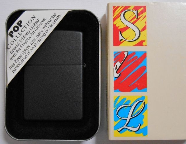 ☆キース・へリング！Keith Haring Pop Collection ２０００年 Zippo 