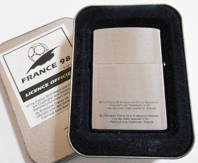 画像: ☆サッカー・ワールドカップ！FRANCE ９８ キャラクター ZIPPO！新品