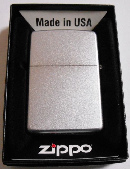 画像: ☆＃２０５ サテン・クローム！Satin Chrome ２０２１年４月（D ）Zippo！新品