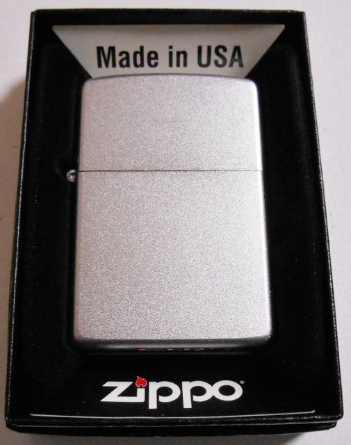 画像: ☆＃２０５ サテン・クローム！Satin Chrome ２０２１年４月（D ）Zippo！新品